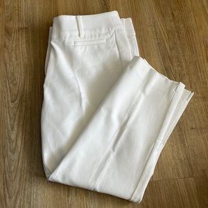 The Riviera Pant size 6 petit white NWT